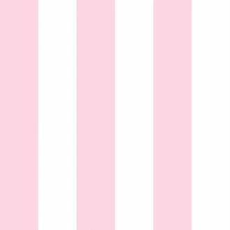 Papel meia parede listrado rosa e branco