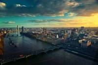 Foto Mural do Rio Tâmisa em Londres 1091-2043
