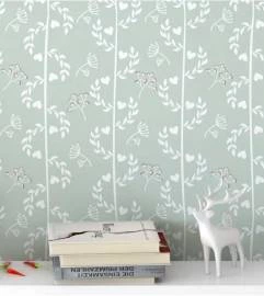 Papel de parede natureza azul claro