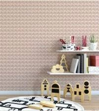 Papel de parede teen rosa com borboletas 289-2100