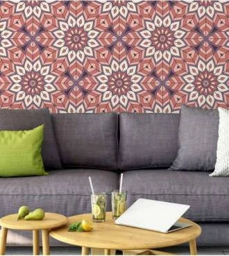 Papel de parede mosaico