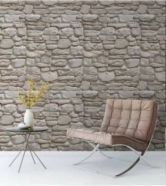 Papel de parede pedras redondas