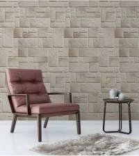 Papel de parede canjiquinha azulejo coco queimado 167-2134