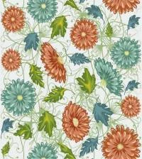 Papel de parede retrô floral 8-2156