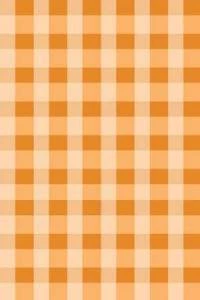 Papel de parede xadrez laranja