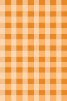Papel de parede xadrez laranja