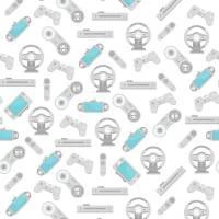 Papel de parede Video Games branco e cinza 1110-2194