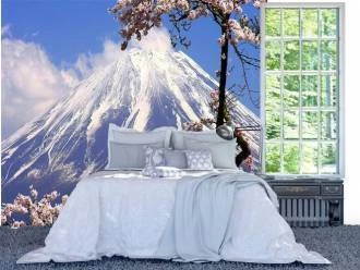Foto Mural Paisagem Monte Fugi