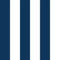 Papel de parede listras azul marinho e branco 295-2253
