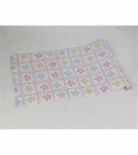 Papel de parede florzinhas quadriculadas 1136-2314