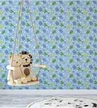 Papel de parede alienígenas espaciais em azul 1140-2331