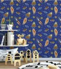 Papel de parede Espaço azul 1142-2339
