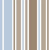 Papel de parede listrado marrom, azul e branco 467-2350