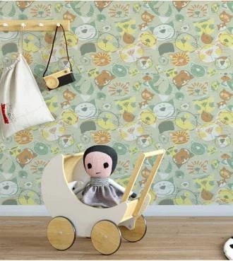 Papel de Parede bebê menina.