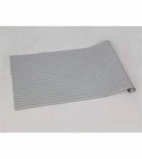 Papel de parede listras fininhas azul e marrom 1151-2385