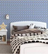Papel de parede infantil com desenho de trenzinhos 241-2389