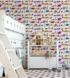 Papeis de parede infantil animaizinhos