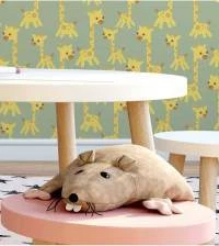 Papel de parede infantil girafas 261-2410