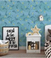 Papel de parede infantil golfinhos 265-2414