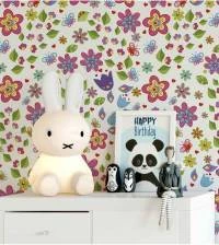 Papel de parede floral para crianças 1165-2460