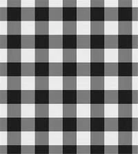 Papel de parede xadrez branco e preto 1175-2501