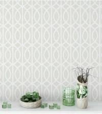 Papel de parede geométrico cinza e branco 1224-2598