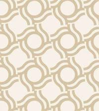 Papel de parede geométrico bege e cinza 1227-2605