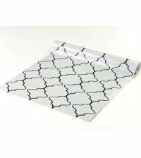 Papel de parede geométrico cinza e preto 1233-2617