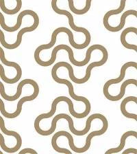 Papel de parede geométrico linhas marrons 1243-2637