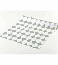 Papel de parede geométrico ovais cinza 1244-2639