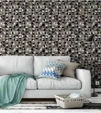 Papel de parede geométrico monocromático 1252-2654