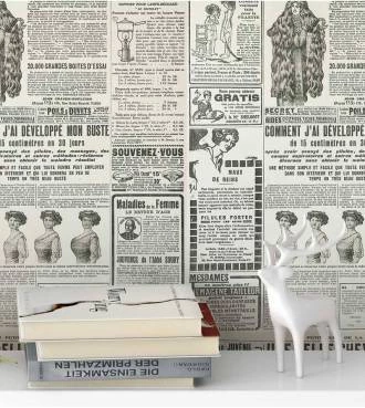Papel de parede jornal francês