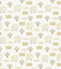Papel de parede infantil ovelhinhas e árvores 543-2724