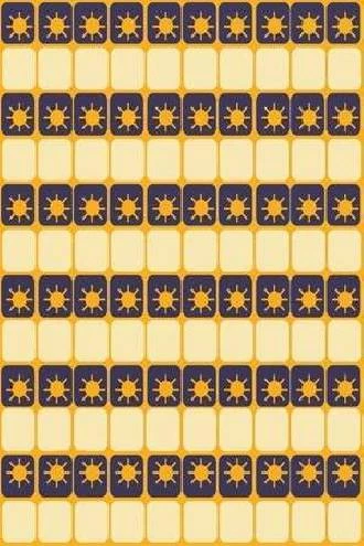 Papel de parede infantil em tons de amarelo e roxo