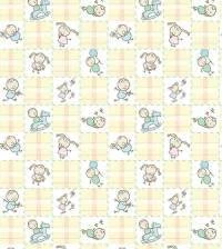 Papel de parede infantils e crianças xadrez 619-2735