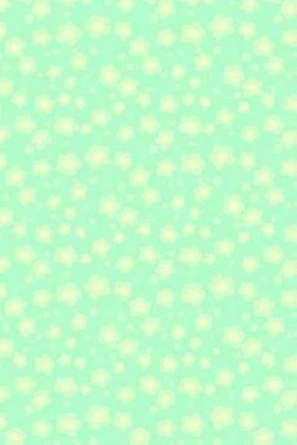 Papel de parede infantil com flores amarelas e fundo verde