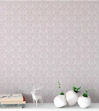 Papel de parede retro cinza com fundo lilas