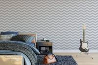 Papel de parede Chevron Cinza 1284-2806