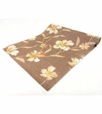 Papel de paredelicado marrom lírios 1337-2946