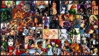 Foto Mural Quadrinhos heroinas 1345-2963