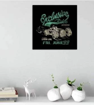 Quadro automotivo exclusive riders