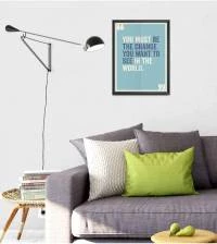 Quadro you must be the change you want to see in the world 901-3009