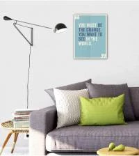 Quadro you must be the change you want to see in the world 901-3010