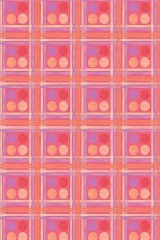 Papel de parede infantil com quadrinhos rosa