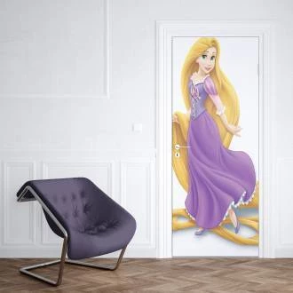 Adesivo para porta infantil.