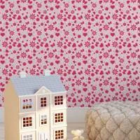 Papel de parede rosa meigo feminino 1297-3106