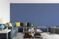 Papel de parede jeans azul 1417-3117