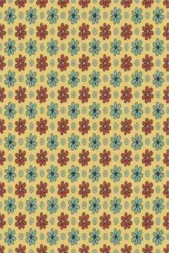 Papel de parede teen floral