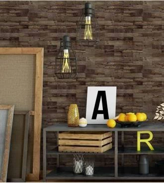 Papel de parede assoalho madeira
