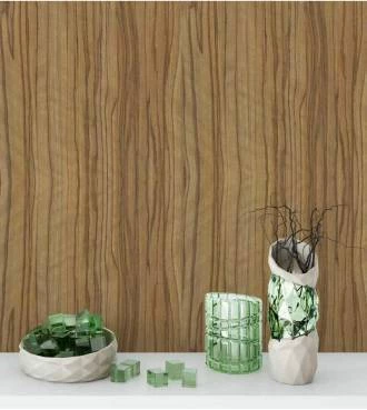 Papel de parede madeira zebrano claro